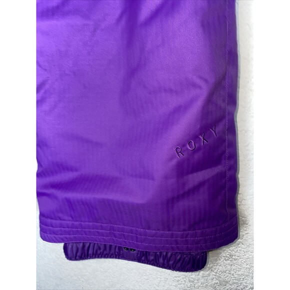 Roxy Snow board pants Diversion Pando Refitters Girls XL 16 Ski 10k purple - Picture 4 of 11